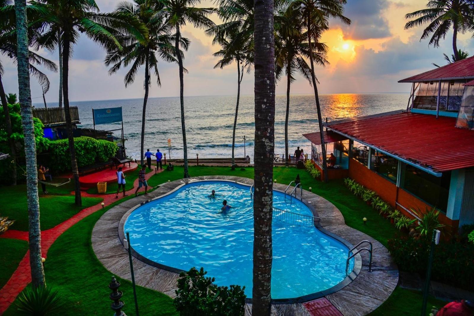 Krishnatheeram Ayur Holy Beach Resorts Varkala Zewnętrze zdjęcie